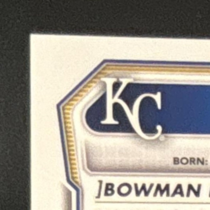 2026 Bowman David Shields Chrome Auto #CPA-DSH 1st Prospect Kansas City Royals - Sports Cards
