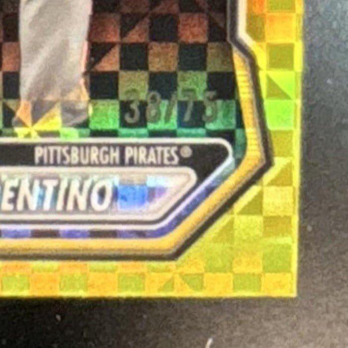 2026 Bowman Edward Florentino Chrome Yellow X-Fractor /75 #BCP-82 1st Prospect - Sports Cards
