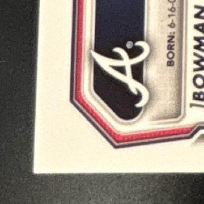 2026 Bowman Eric Hartman Chrome Reptilian Orange /25 #BCP102 1st Prospect Braves - Sports Cards