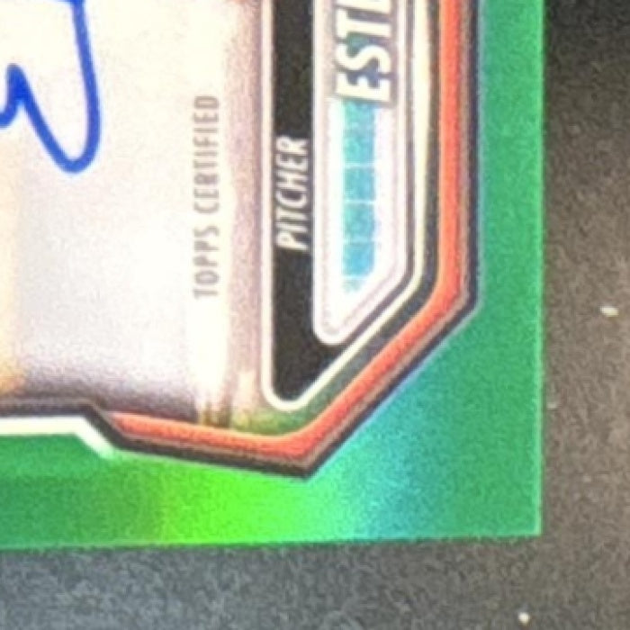 2026 Bowman Esteban Mejia Chrome Auto Green /99 #CPA-EME 1st Prospect Orioles - Sports Cards