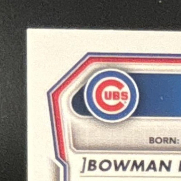 2026 Bowman Ethan Conrad Prospect Retail Auto Gold Border /50 Chicago Cubs - Sports Cards
