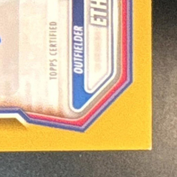 2026 Bowman Ethan Conrad Prospect Retail Auto Gold Border /50 Chicago Cubs - Sports Cards