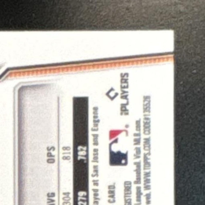 2026 Bowman Jean Carlos Sio Chrome Auto Green Lava /99 1st Prospect Giants - Sports Cards