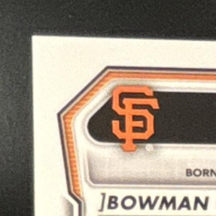 2026 Bowman Jean Carlos Sio Chrome Auto Green Shimmer /99 1st Prospect Giants - Sports Cards
