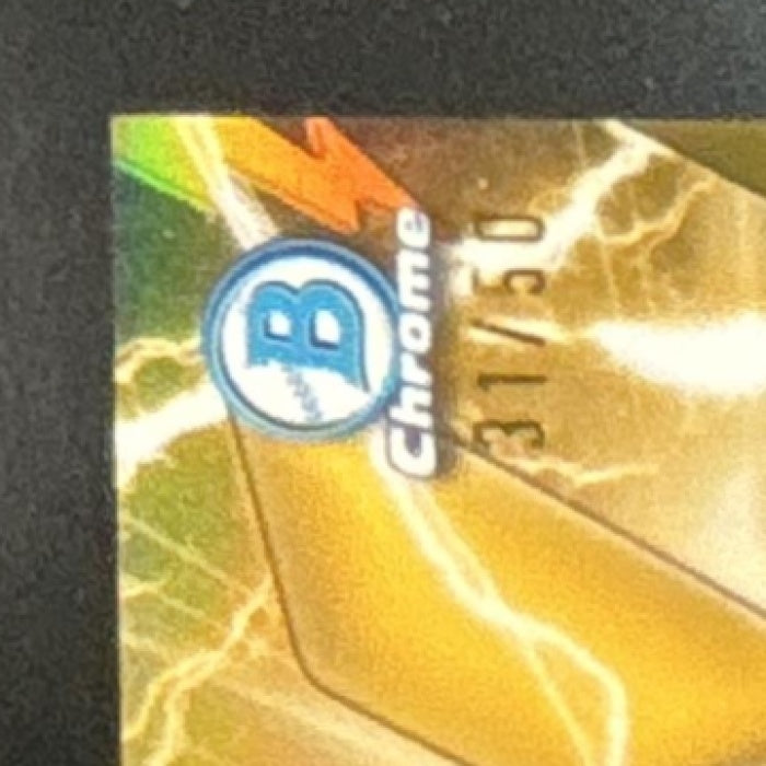 2026 Bowman Konnor Griffin Electric Sluggers Chrome Auto Gold /50 Pirates - Sports Cards