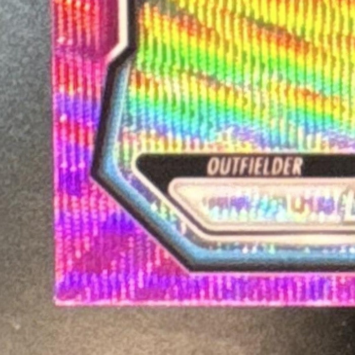 2026 Bowman Luis Cova Chrome Fuchsia Wave /199 #BCP-38 1st Prospect Marlins - Sports Cards