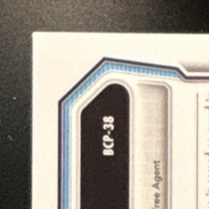 2026 Bowman Luis Cova Chrome Fuchsia Wave /199 #BCP-38 1st Prospect Marlins - Sports Cards