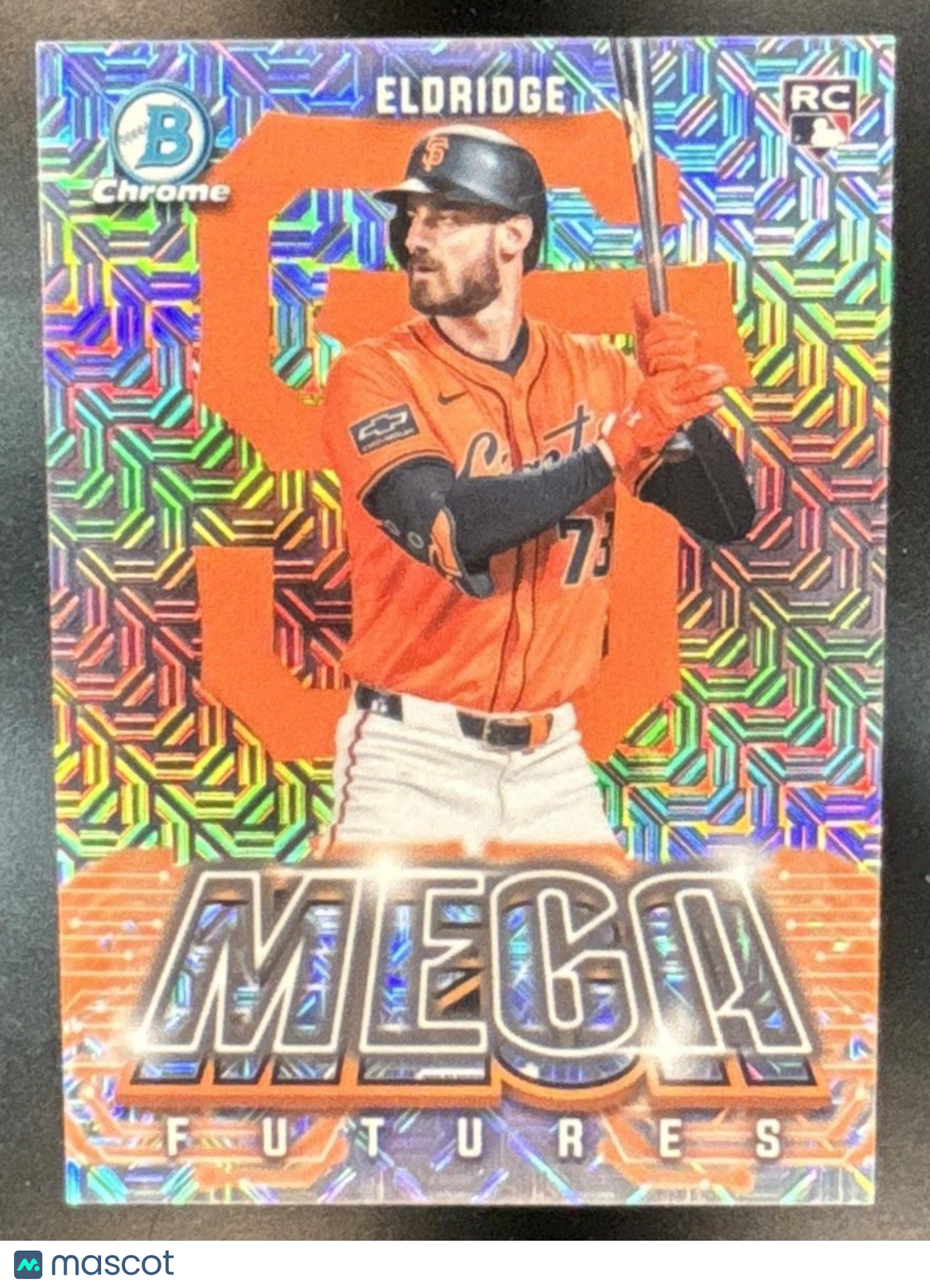 2026 Bowman Mega Box Bryce Eldridge Futures Chrome Mojo SSP San Francisco Giants - Sports Cards