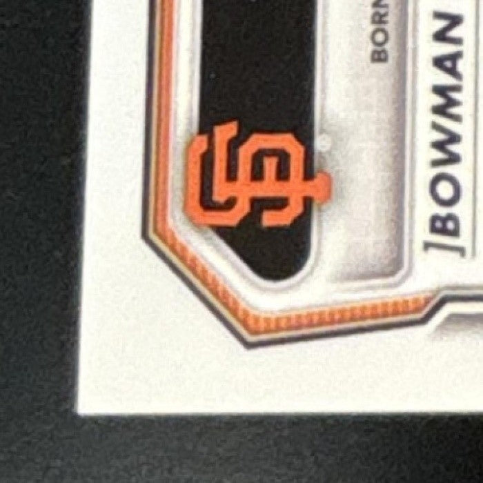 2026 Bowman Mega Box Jhonny Level Chrome Prospect Auto Blue Mojo /150 Giants - Sports Cards