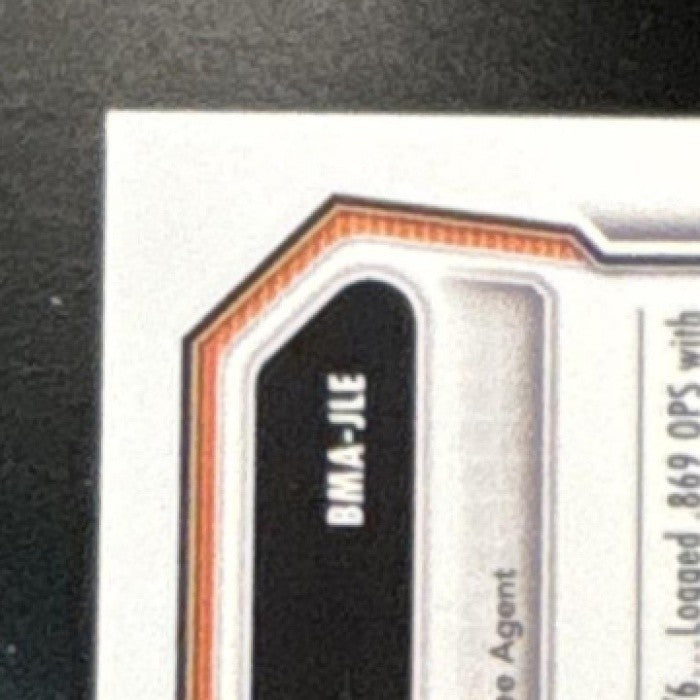 2026 Bowman Mega Box Jhonny Level Chrome Prospect Auto Blue Mojo /150 Giants - Sports Cards