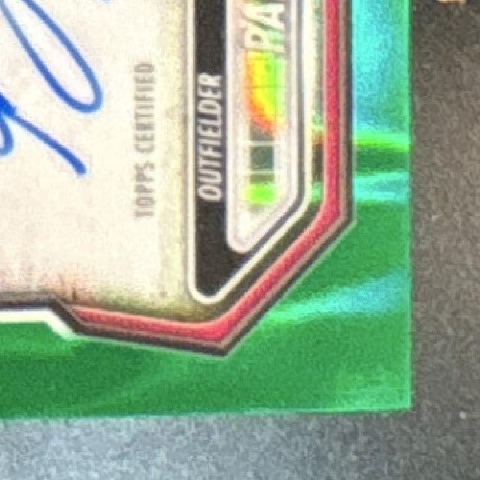 2026 Bowman Pablo Nunez Chrome Auto Green Lava /99 1st Prospect Cincinnati Reds - Sports Cards