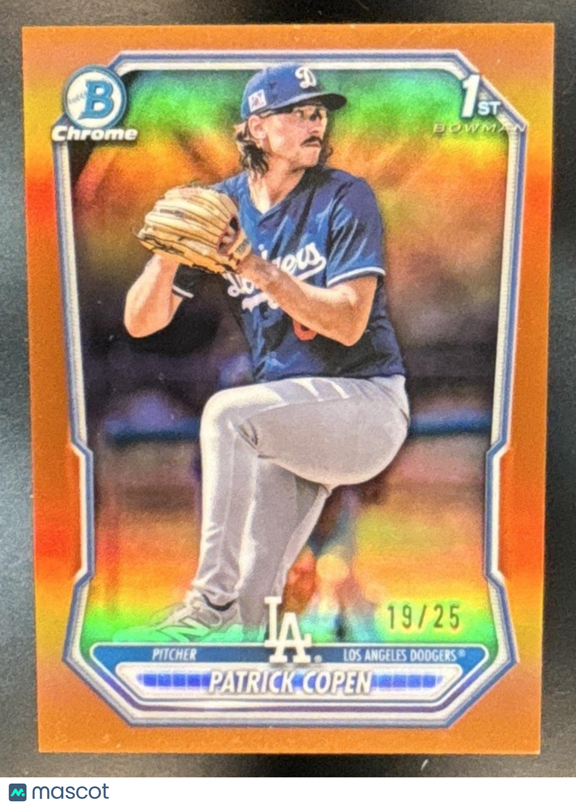 2026 Bowman Prospects Chrome Orange /25 Patrick Copen #BCP-138 1st Prospect - Sports Cards