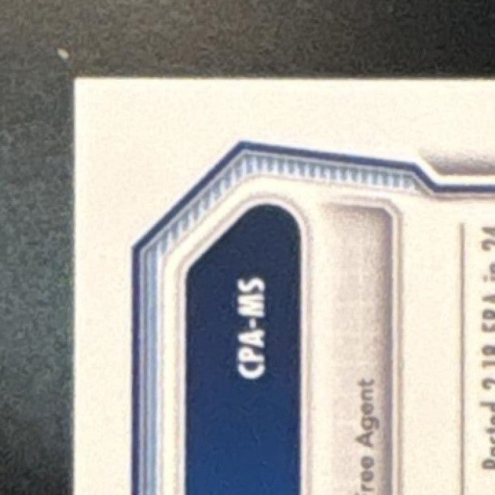 2026 Bowman Seojun Moon Chrome Auto #CPA-MS 1st Prospect Toronto Blue Jays - Sports Cards
