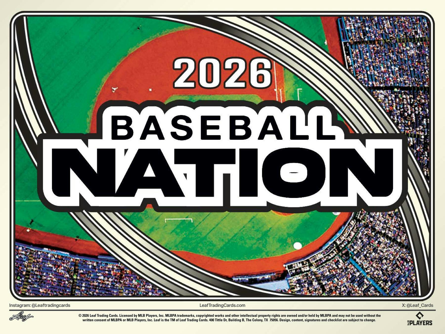 2026 Leaf Baseball Nation Hobby Jumbo Box (9 Autos) (Copy) - MLB Hobby Box