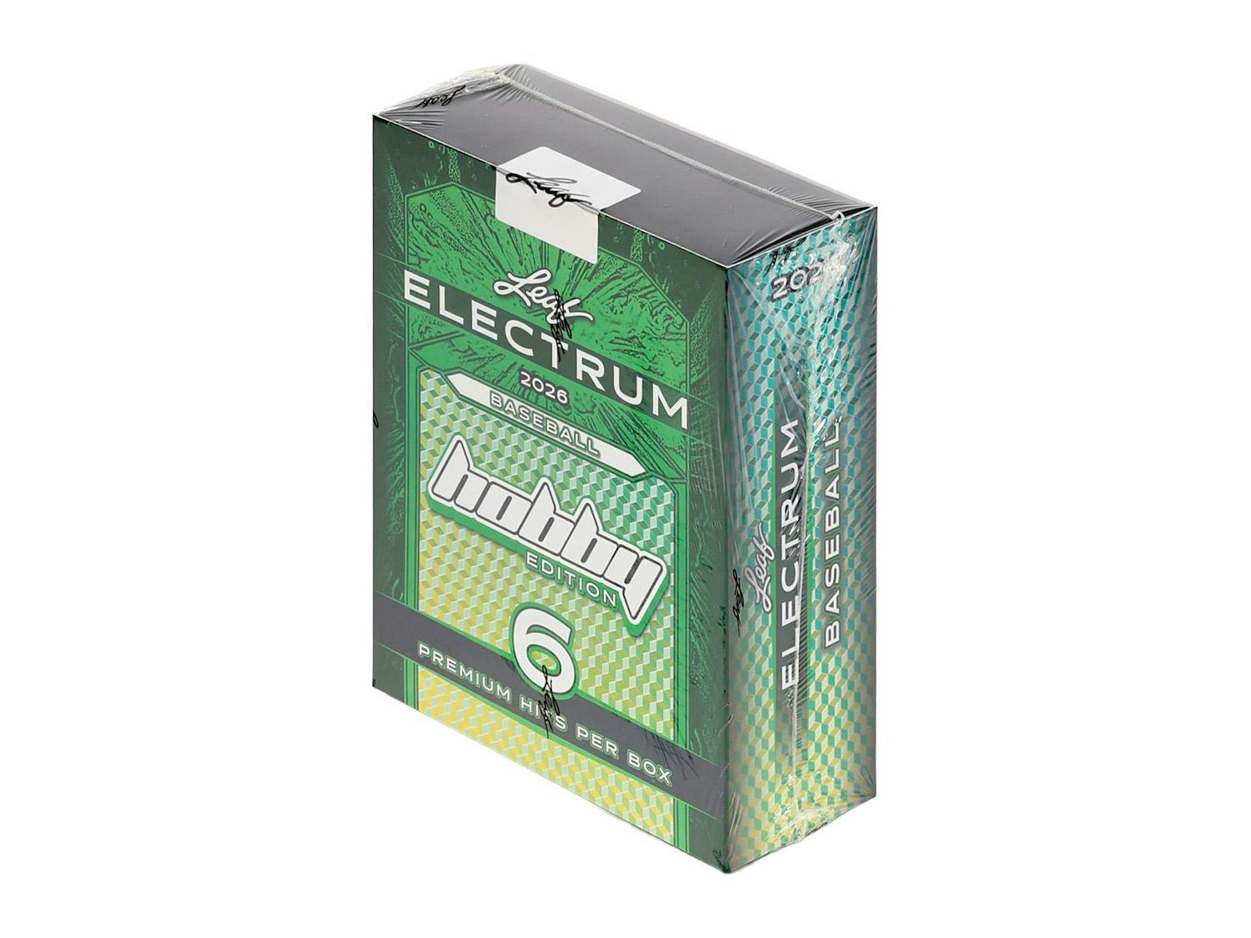 2026 Leaf Electrum Baseball Hobby Box (6 Autos) - MLB Hobby Box