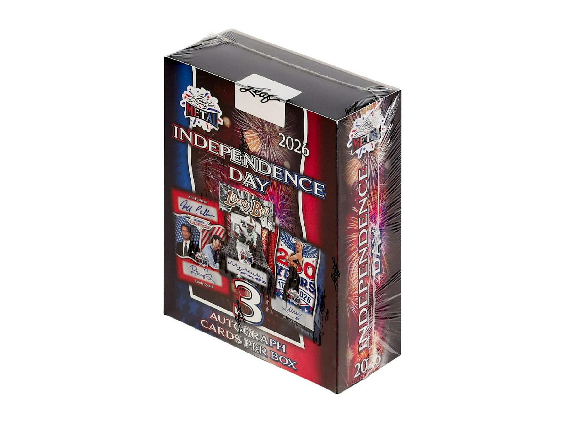 2026 Leaf Metal Independence Day Hobby Box (3 Autographs) - Hobby Box