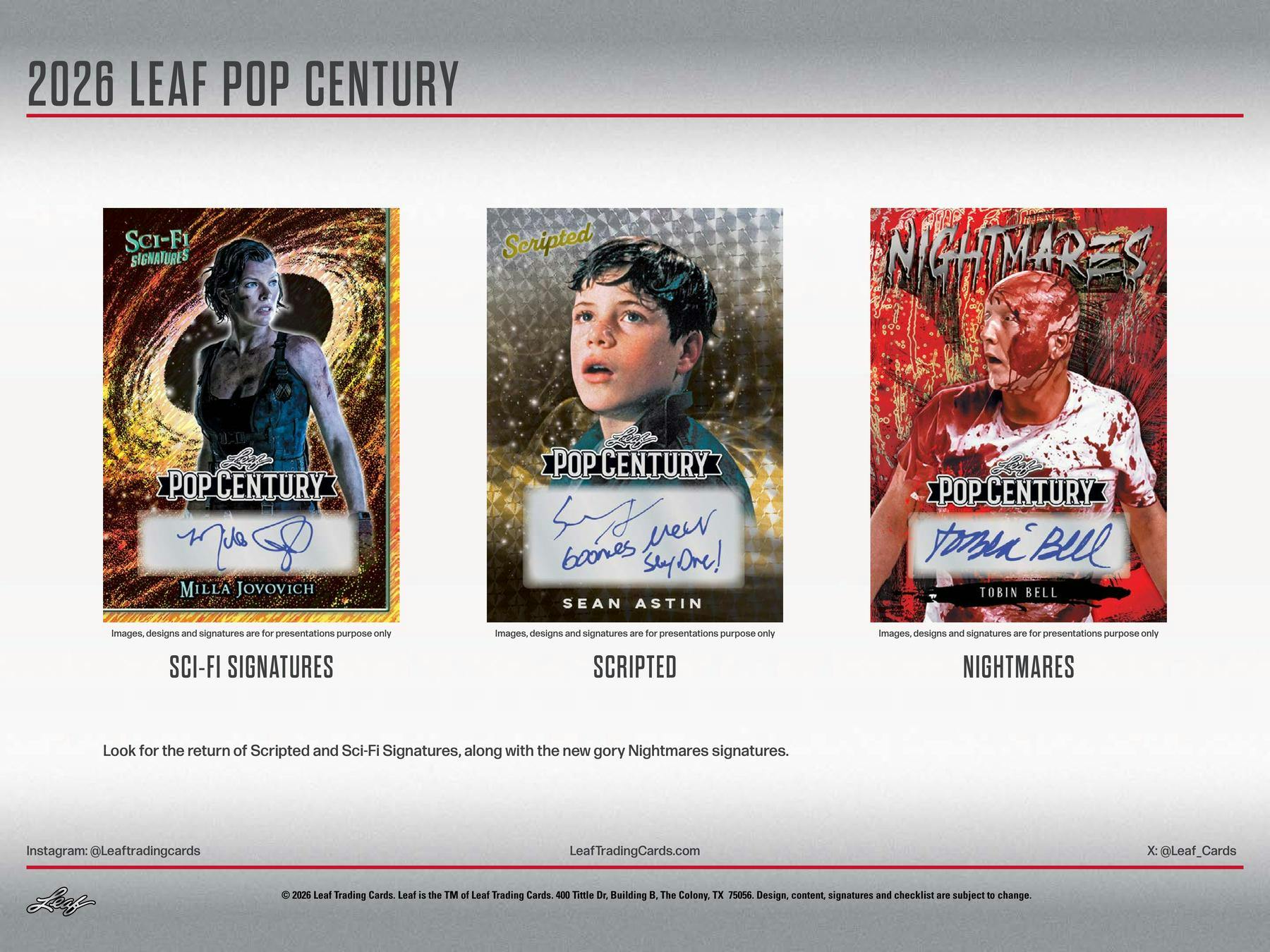 2026 Leaf Metal Pop Century Hobby Box (4 Autos) - Hobby Box