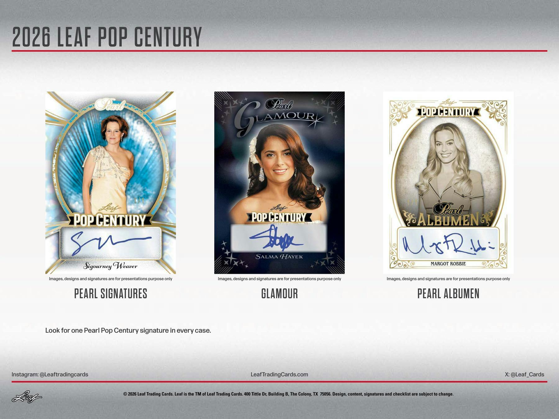 2026 Leaf Metal Pop Century Hobby Box (4 Autos) - Hobby Box