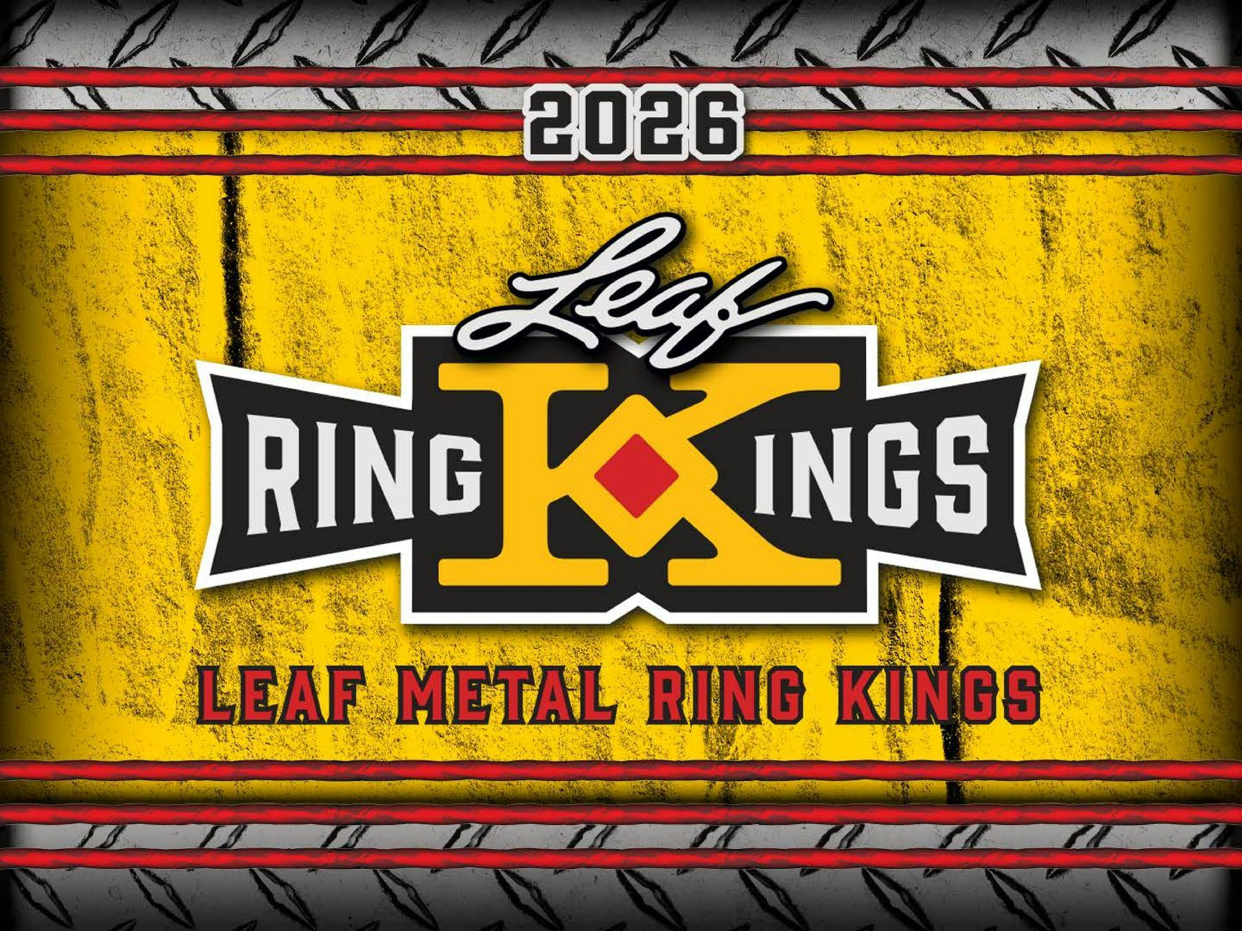 2026 Leaf Metal Ring Kings Boxing Wrestling MMA Hobby Box (3 Autos) - Hobby Box