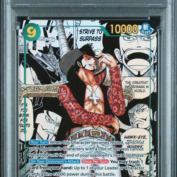 2026 One Piece Op14 Eb04 Dracule Mihawk #119 Manga