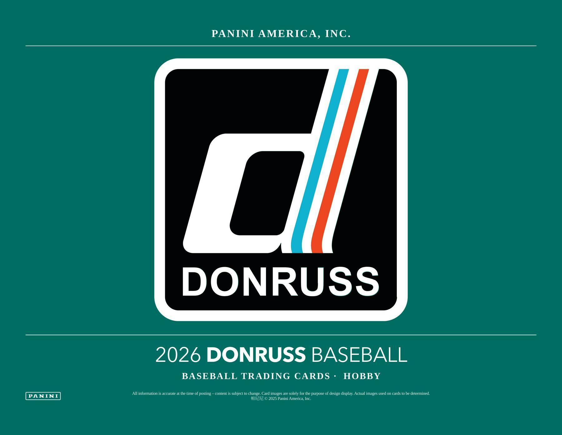 2026 Panini Donruss Baseball Hobby Box (2 Auto or Mem) - MLB hobby