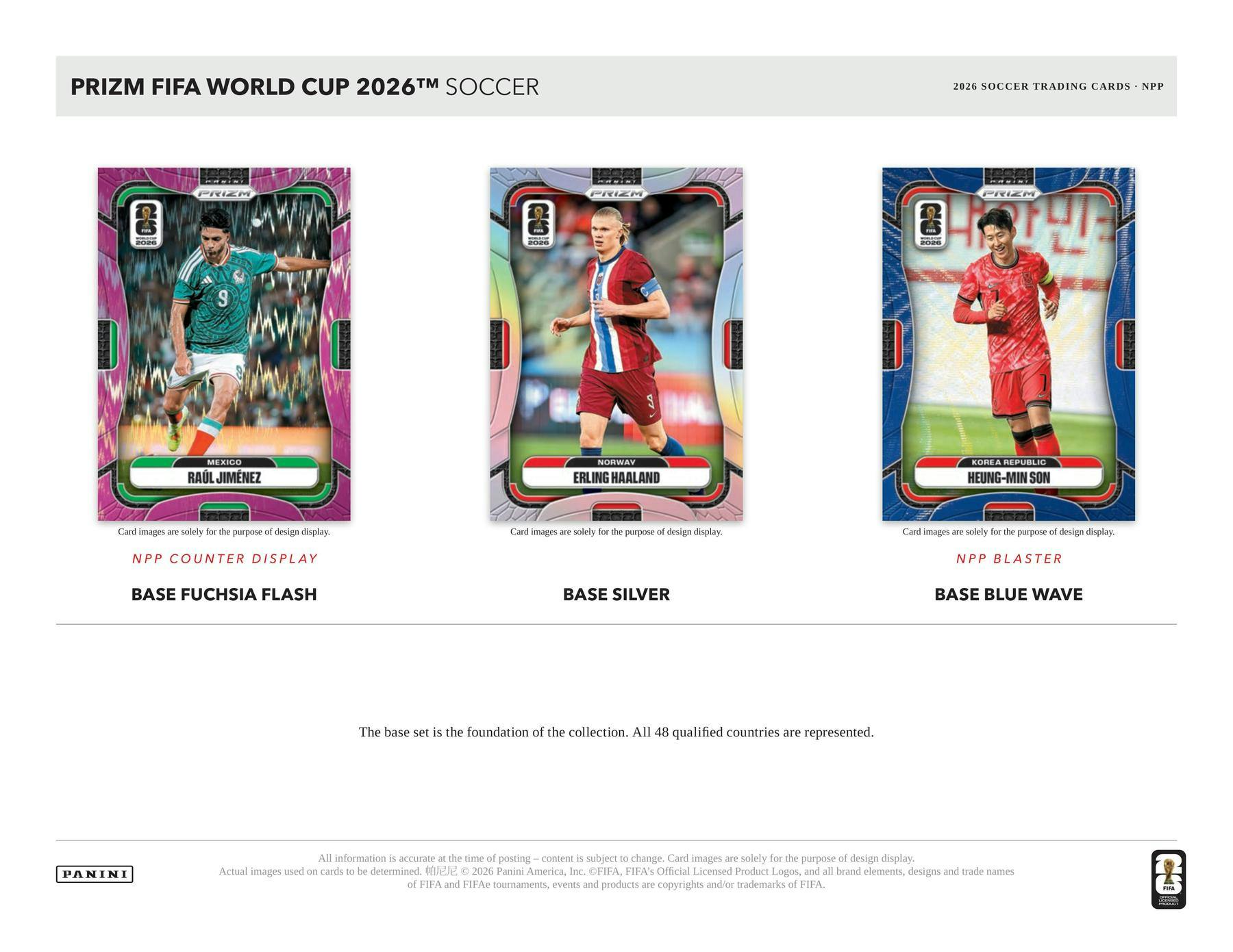 2026 Panini Prizm FIFA World Cup Soccer Blaster Box (Yellow Purple Blue & White Prizms!) - Soccer