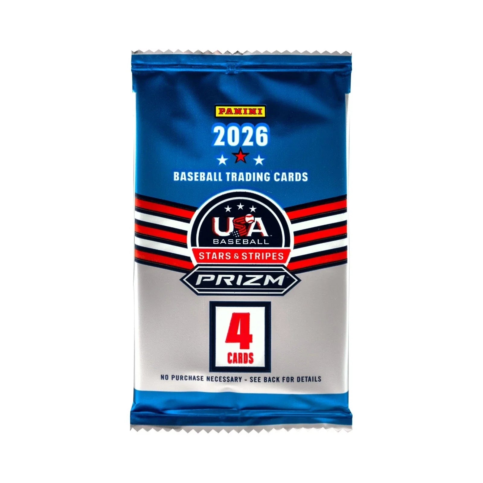 2026 Panini USA Stars and Stripes Prizm Baseball Mega (3 Auto or Mem) - MLB hobby