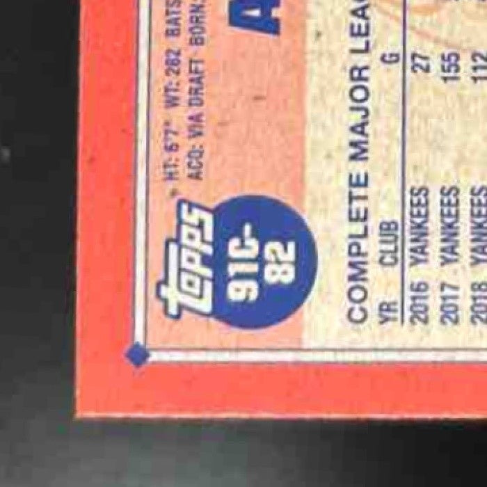 2026 Topps Aaron Judge 1991 Chrome Silver Pack Green Mojo /99 New York Yankees - Sports Cards