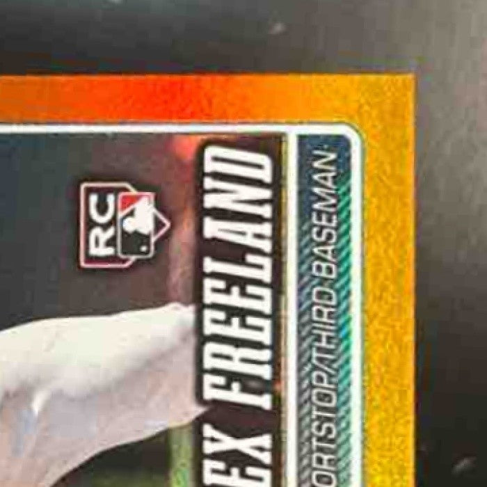 2026 Topps Alex Freeland Orange Rainbow Foil 1/25 #74 RC Los Angeles Dodgers - Sports Cards