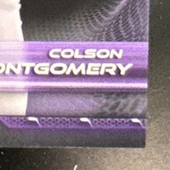 2026 Topps Chrome Black Colson Montgomery Purple /75 #60 RC Chicago White Sox - Sports Cards