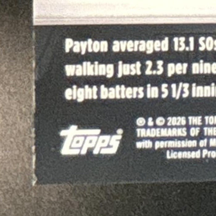 2026 Topps Chrome Black Payton Tolle Green Refractor /99 #26 RC Boston Red Sox - Sports Cards