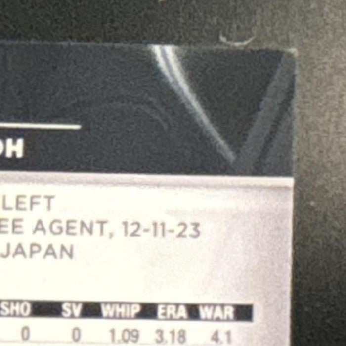 2026 Topps Chrome Black Shohei Ohtani Purple Refractor /75 #1 Dodgers - Sports Cards