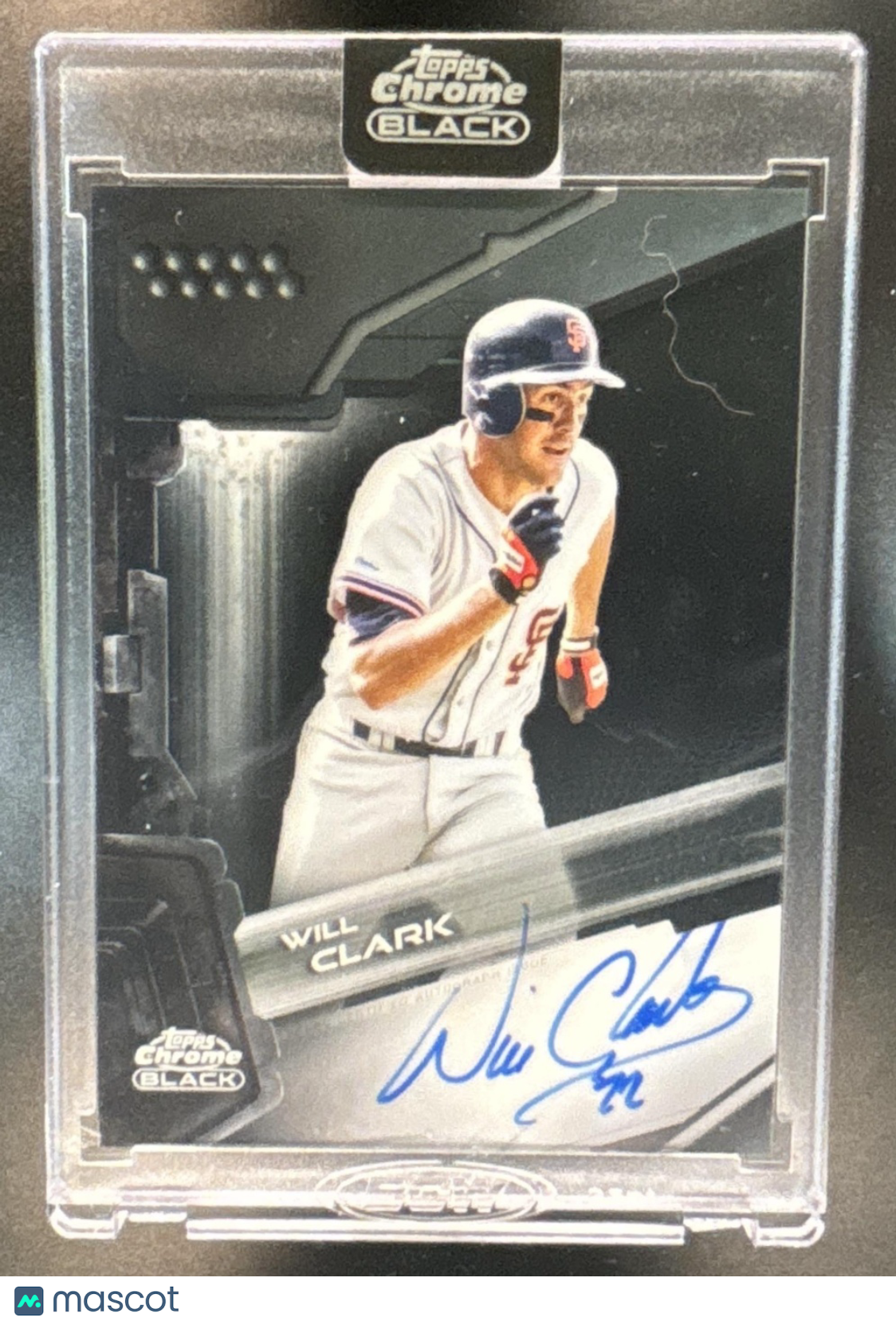 2026 Topps Chrome Black Will Clark Auto #CBA-WC San Francisco Giants - Sports Cards