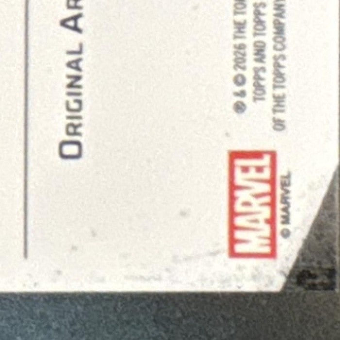 2026 Topps Chrome Marvel Comics Captain America - Marc Sasso Originals #TO-07 - Non-Sports Cards