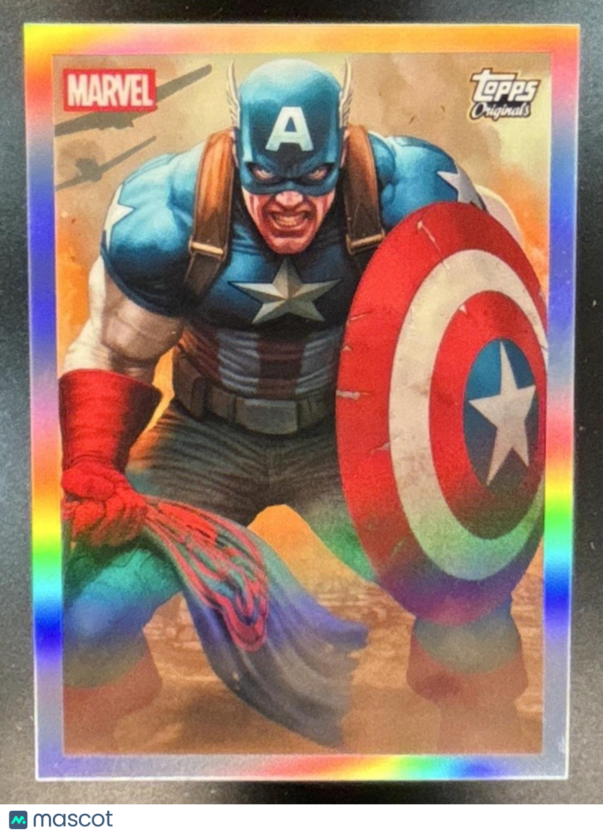 2026 Topps Chrome Marvel Comics Captain America - Marc Sasso Originals #TO-07 - Non-Sports Cards