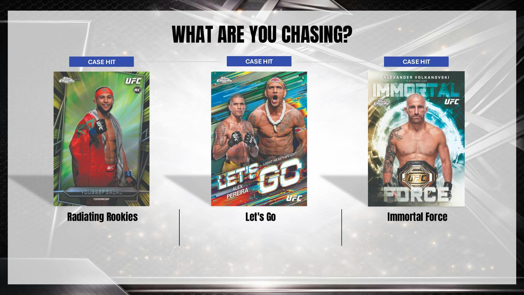 2026 Topps Chrome UFC Hobby Box (2 Autos) - Trading Cards