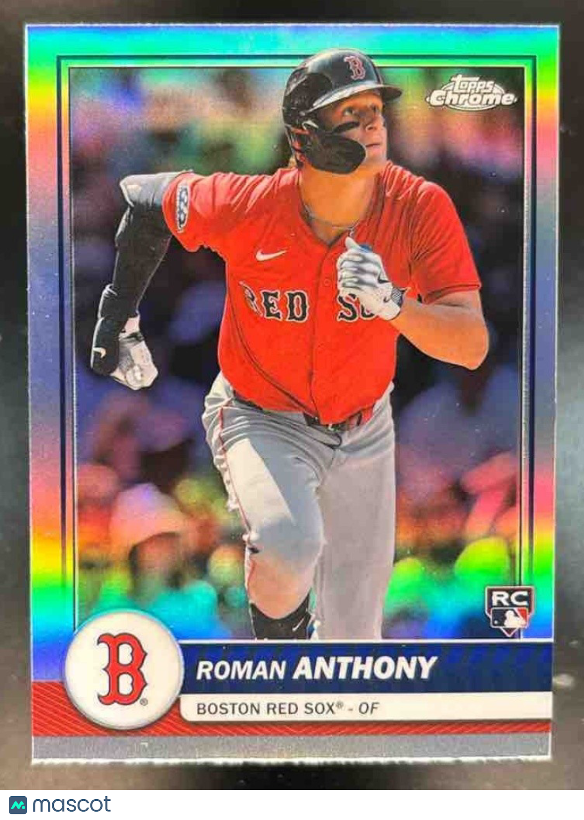 2026 Topps Collection Roman Anthony Chrome Refractor #16 RC Boston Red Sox - Sports Cards