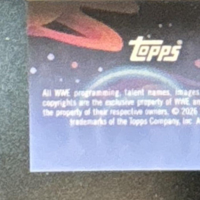 2026 Topps Cosmic Chrome WWE Ethan Page Gold Interstellar Refractor 50/50 #32 - Sports Cards