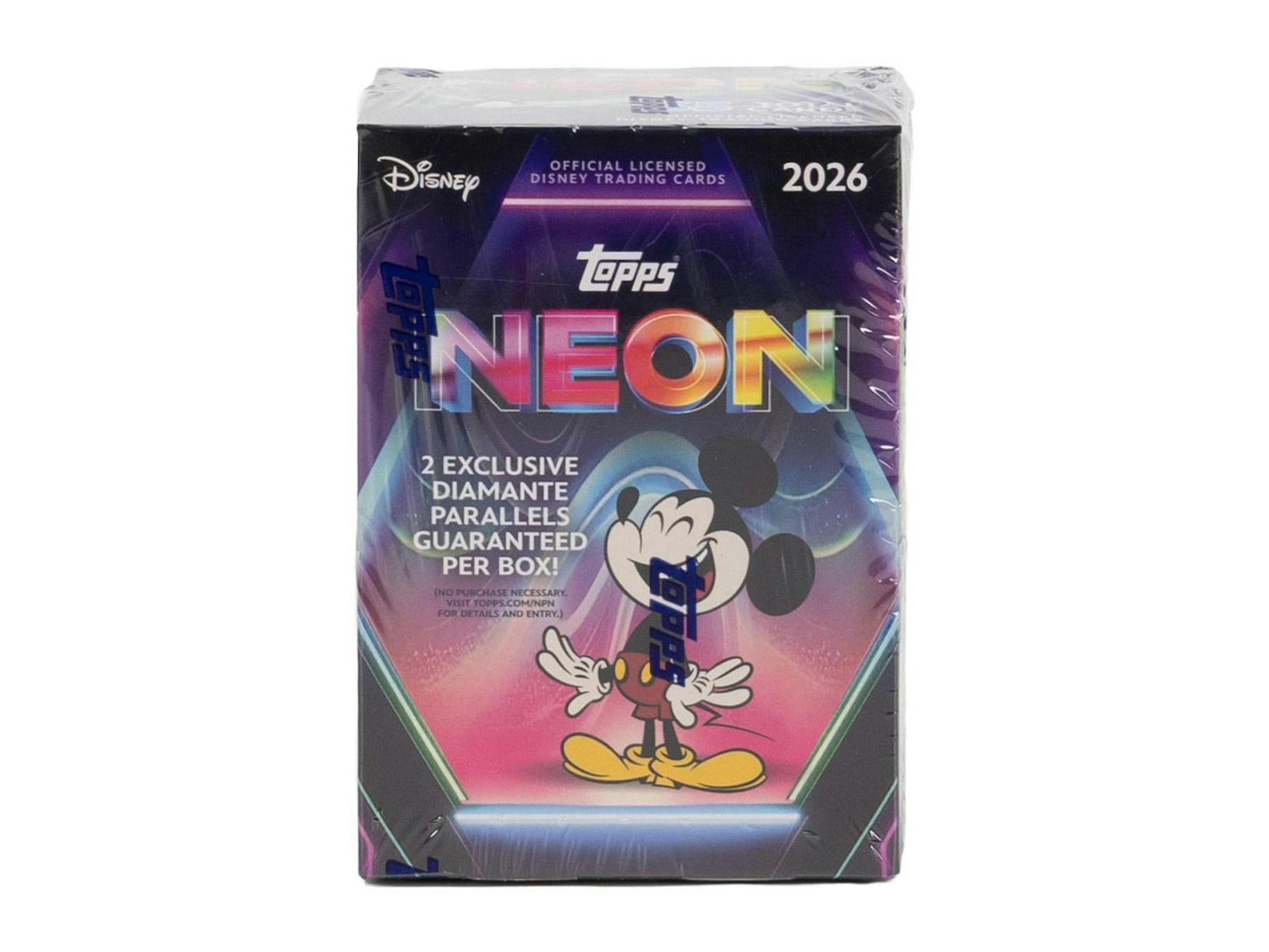 2026 Topps Disney Neon Blaster Box (Diamante) - Trading Cards