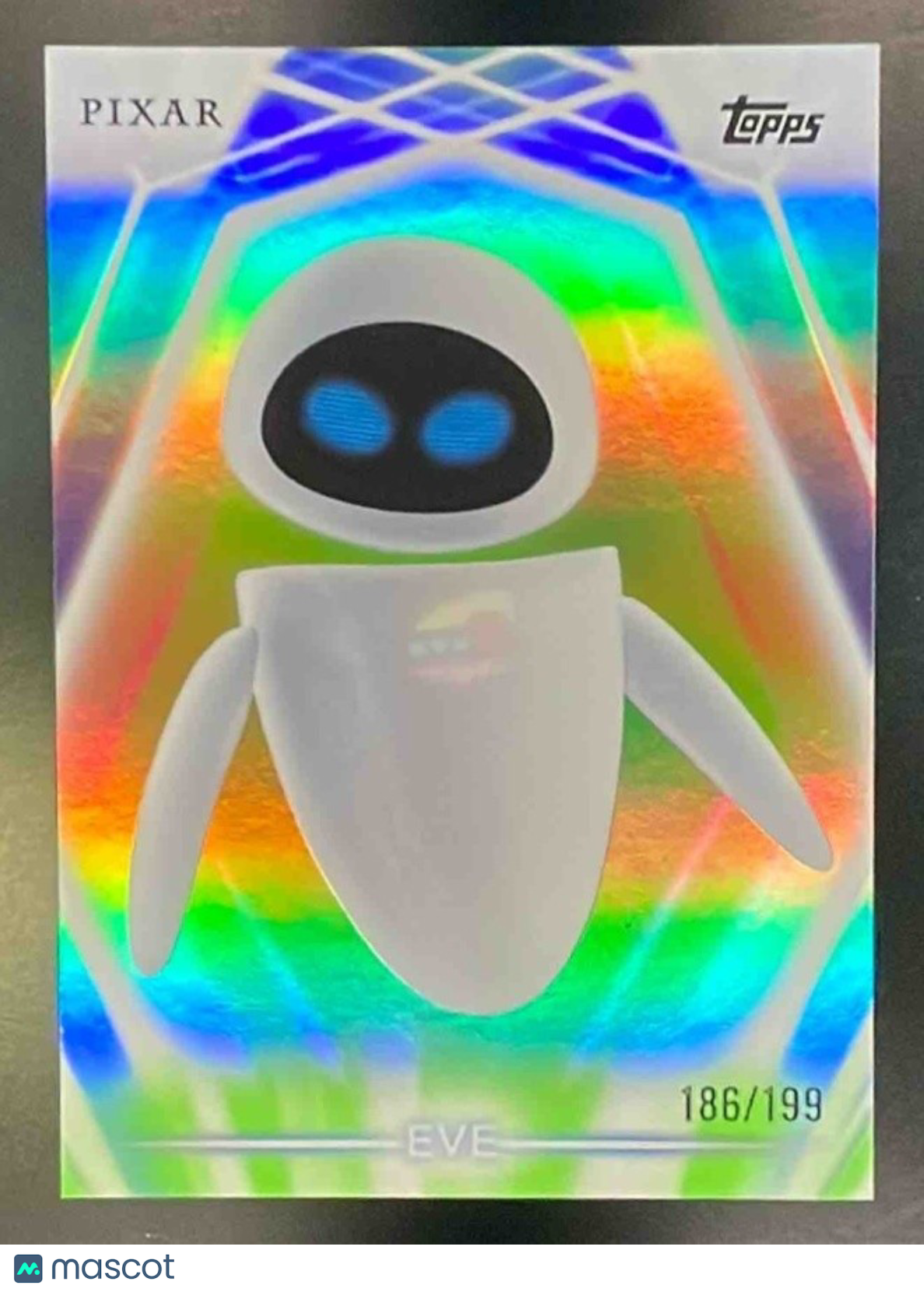 2026 Topps Disney Neon Eve #20 Green 186/199 WALL-E - Non-Sports Cards