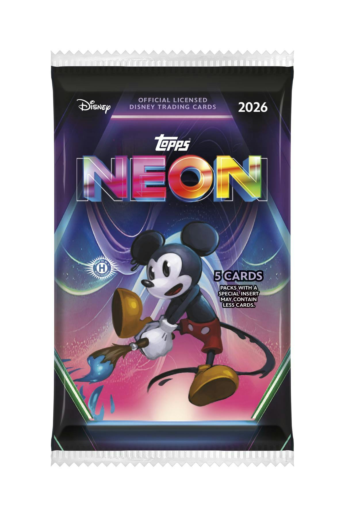 2026 Topps Disney Neon Hobby Box - Trading Cards