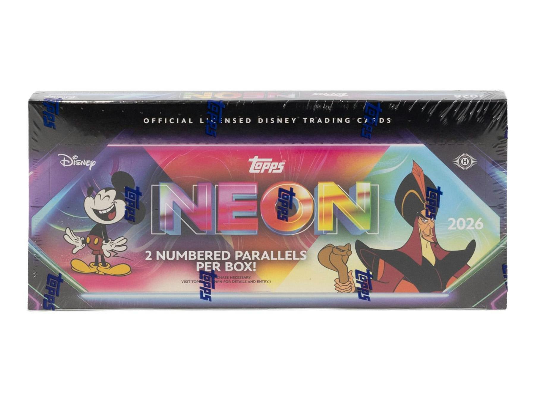 2026 Topps Disney Neon Hobby Box - Trading Cards