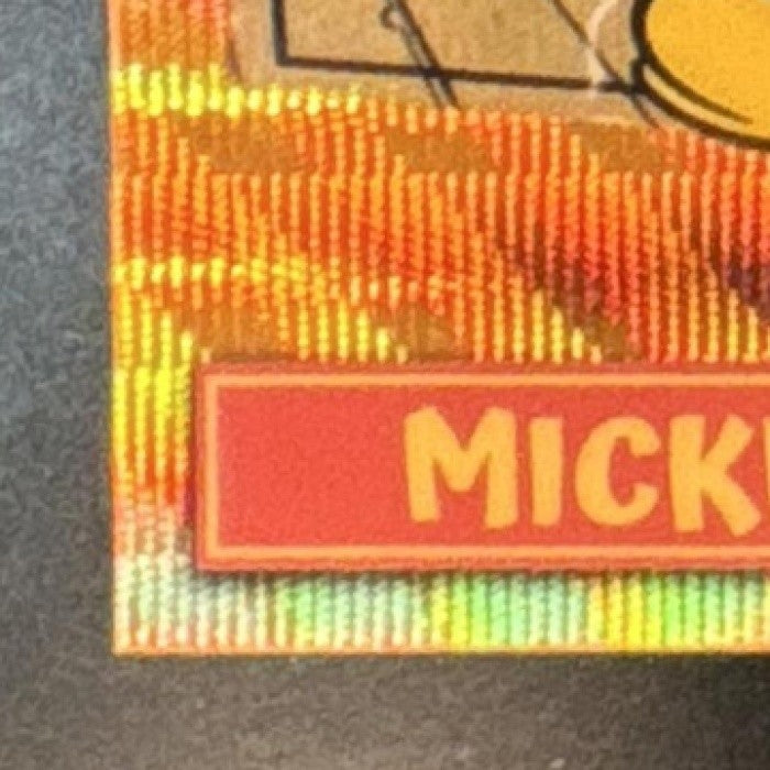 2026 Topps Disney Neon Mickey Mouse Shorts Short Prints Orange Wave /25 - Non-Sports Cards