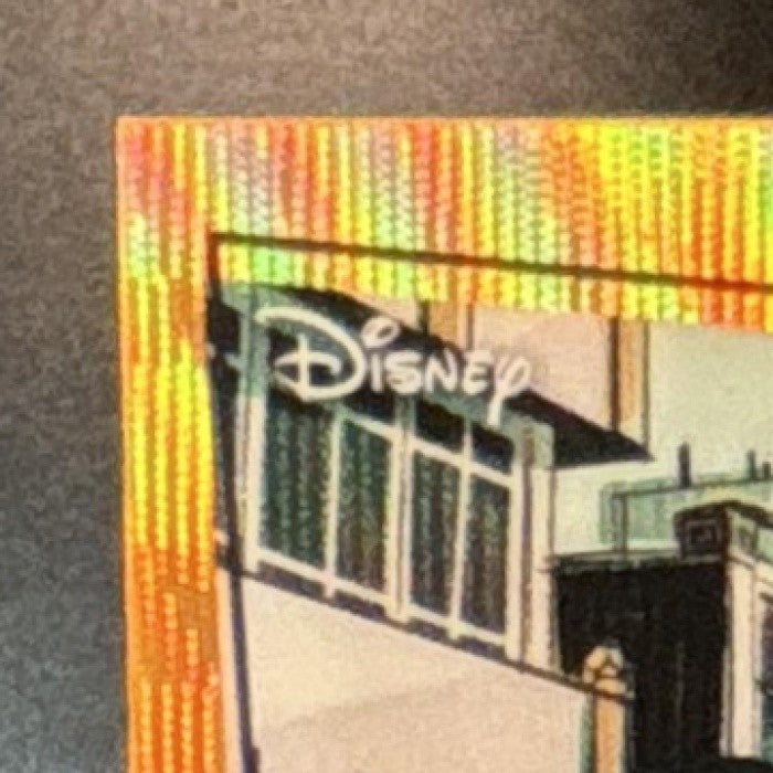2026 Topps Disney Neon Mickey Mouse Shorts Short Prints Orange Wave /25 - Non-Sports Cards