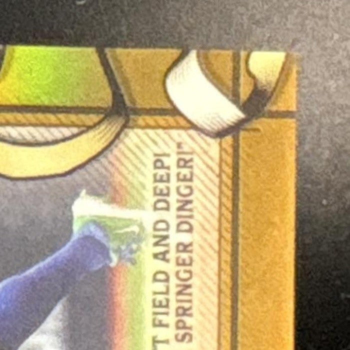2026 Topps Finest George Springer Timelines Gold /50 #FT-27 Toronto Blue Jays - Sports Cards