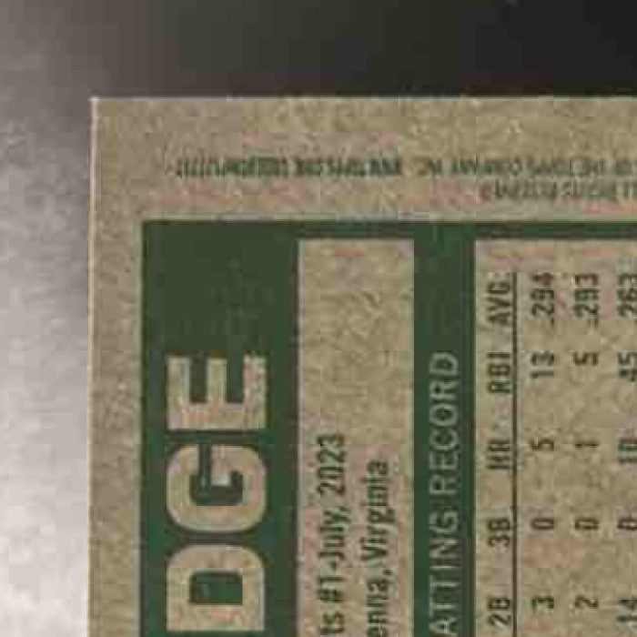 2026 Topps Heritage Bryce Eldridge Dark Yellow Border #310 RC Giants - Sports Cards