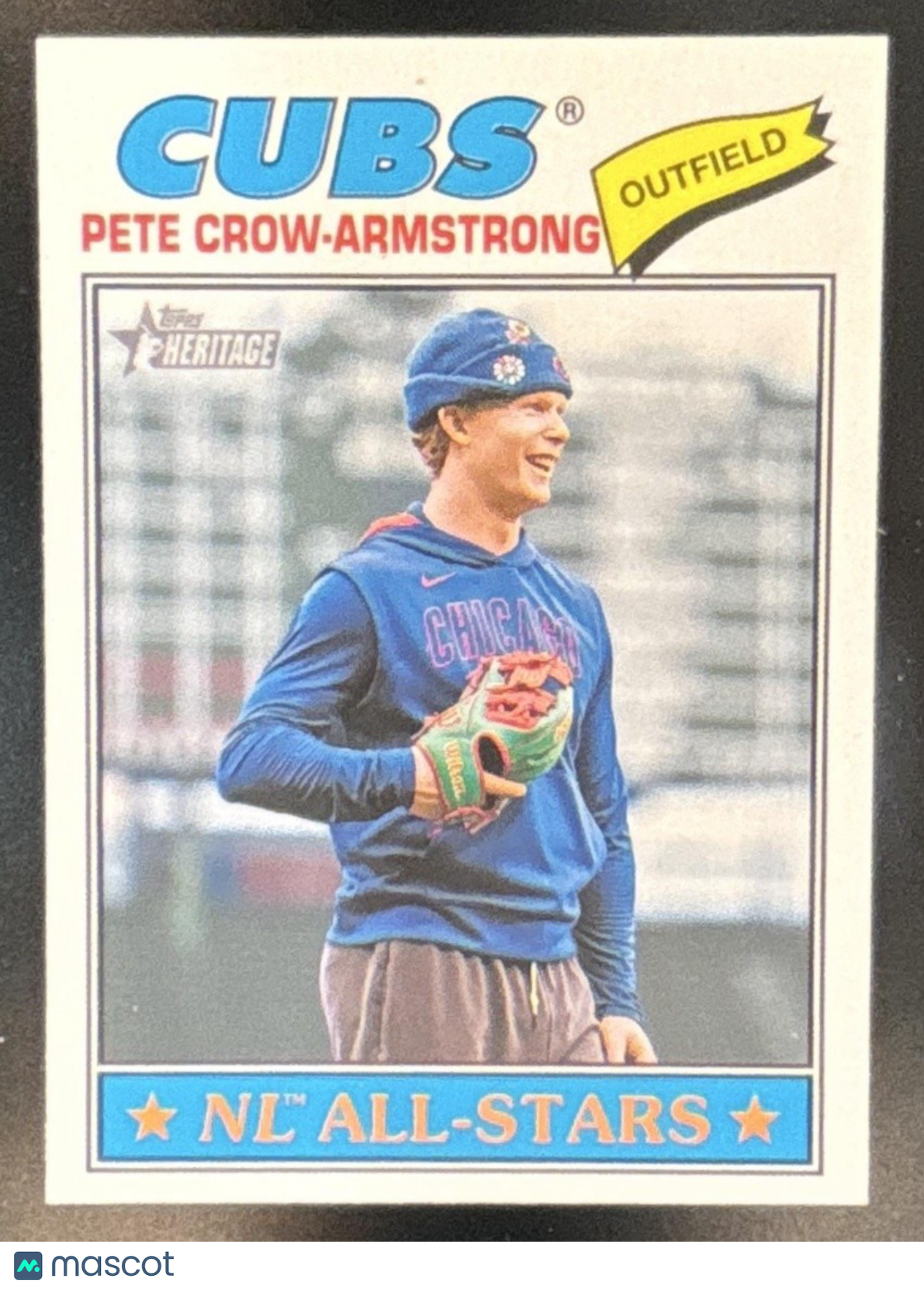2026 Topps Heritage Pete Crow-Armstrong Image Variation #261 Chicago Cubs - Sports Cards