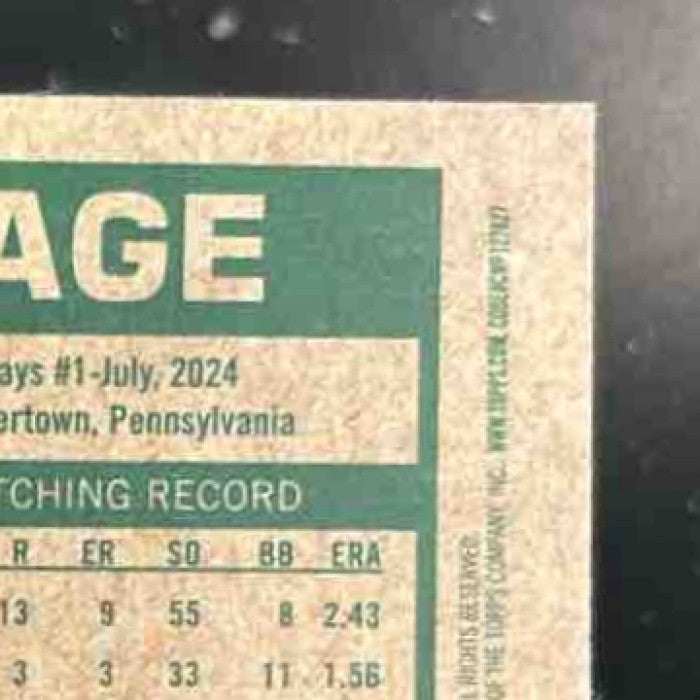 2026 Topps Heritage Trey Yesavage Chrome Green Refractor /99 #245 RC Blue Jays - Sports Cards