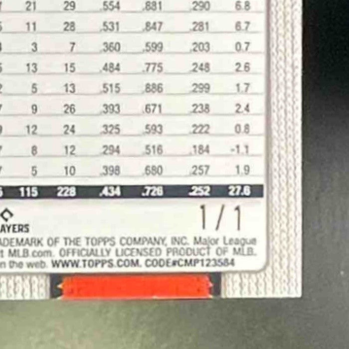 2026 Topps Javier Baez #144 Walk This Way FoilFractor 1/1 Detroit Tigers - Sports Cards