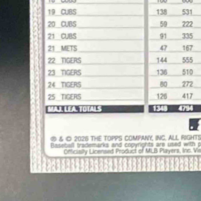 2026 Topps Javier Baez #144 Walk This Way FoilFractor 1/1 Detroit Tigers - Sports Cards